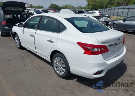 2016 Nissan Sentra Fe+ S/S/Sl/Sr/Sv z USA, uszkodzony, nr VIN 3N1AB7AP3GY290823